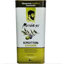 Εικόνα της Μοτάκης εξαιρετικό παρθένο ελαιόλαδο Κρειττον 4lt