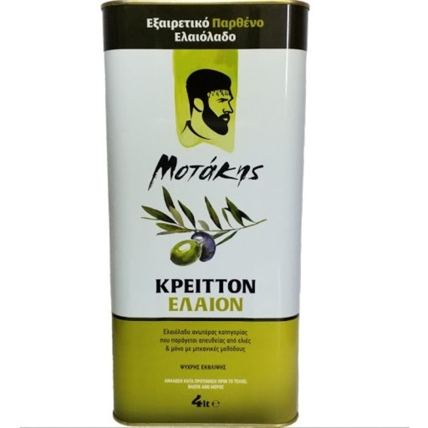 Εικόνα από Μοτάκης εξαιρετικό παρθένο ελαιόλαδο Κρειττον 4lt