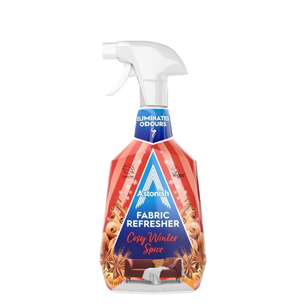 Εικόνα από Astonish Αρωματιστής Υφασμάτων Cozy Winter Spice/Κανέλλα Βανίλια 750ml