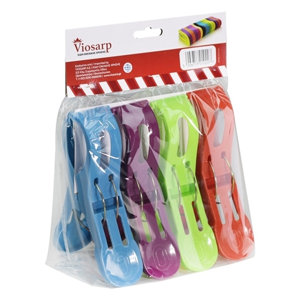 Εικόνα από Viosarp Μανταλάκια Πλαστικά Γίγας 4τμχ