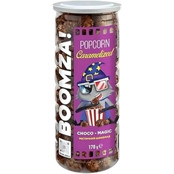 Εικόνα από Boomza Caramel Pop Corn Royal Choco Magic 170gr