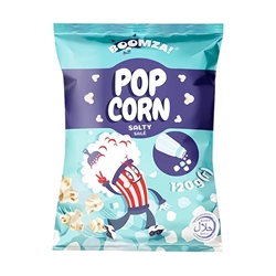 Εικόνα της Boomza Pop Corn Packet Salted 120gr
