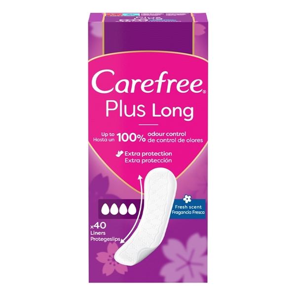 Εικόνα από Carefree Σερβιετάκι Long Plus 40 Τμχ