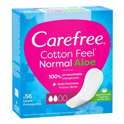 Εικόνα της Carefree Σερβιετάκι Aloe Vera 56 Τμχ