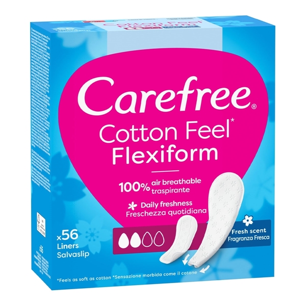 Εικόνα από Carefree Σερβιετάκι Flexiform Fresh 56 Tεμ.