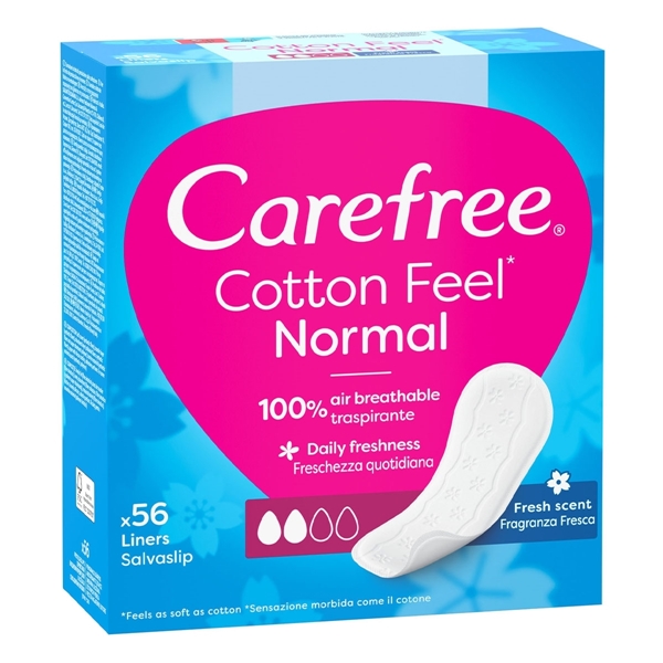 Εικόνα από Carefree Σερβιετάκι Cotton Fresh 56 Τμχ