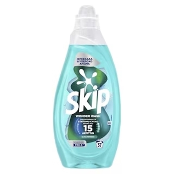 Εικόνα από Skip Wonder Wash Ultra Refresh Υγρό Απορρυπαντικό Ρούχων 37 Μεζούρες