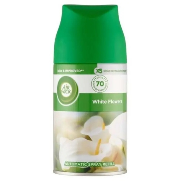 Εικόνα από Airwick Αρωματικά Χώρου Ανταλλακτικό Freshmatic White Flower 250ml