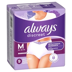 Εικόνα της Always Discreet Pants Medium 9 Tεμαχίων