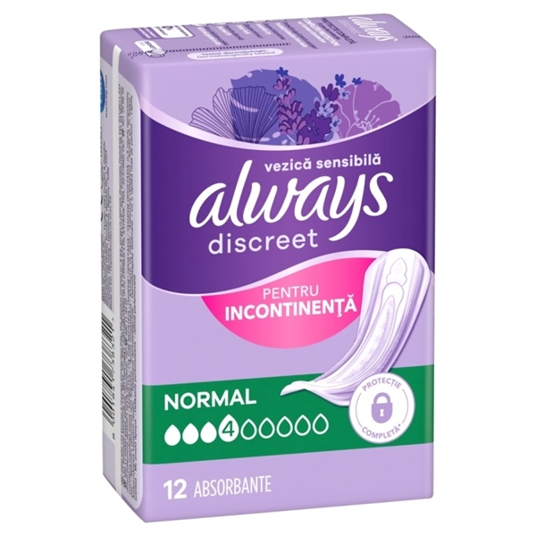 Εικόνα από Always Discreet Pads Normal 12 Tεμαχίων