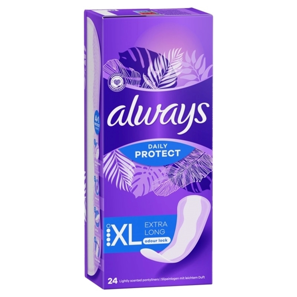 Εικόνα από Always Σερβιετάκια Fresh & Protect Long Plus 24 Τεμαχίων