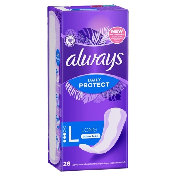 Εικόνα από Always Dailies Extra Protect Long Σερβιετάκια 26τμχ