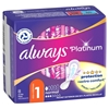 Εικόνα από Always Platinum Comfort & Protection Normal Σερβιέτες με Φτερά Μέγεθος 1 8τμχ