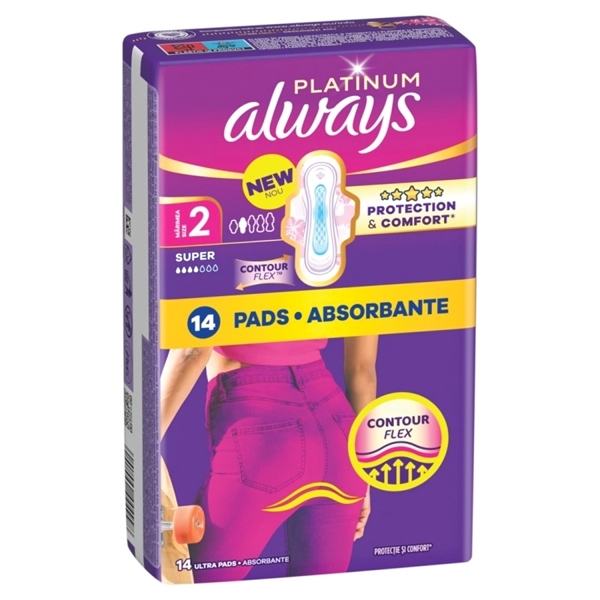 Εικόνα από Always Σερβιέτα Platinum Ultra Long Plus 14 Τεμαχίων vp