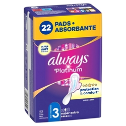 Εικόνα της Always Σερβιέτα Platinum Ultra Night 22 Tεμαχίων GP
