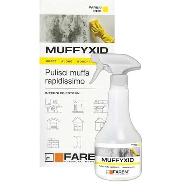 Εικόνα από FAREN Muffyxid Καθαριστικό Spray Κατά της Μούχλας 500ml