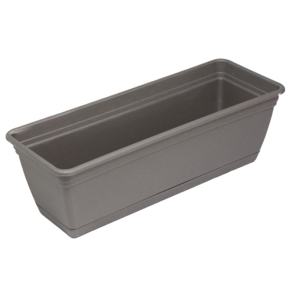 Εικόνα από Viosarp MOJITO Ζαρντινιέρα Ανθρακί 50cm