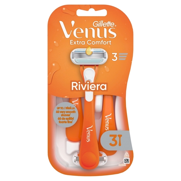 Εικόνα από Gillette Venus Extra Comfort Riviera Ξυραφάκια Μιας Χρήσης 3 Τεμαχίων