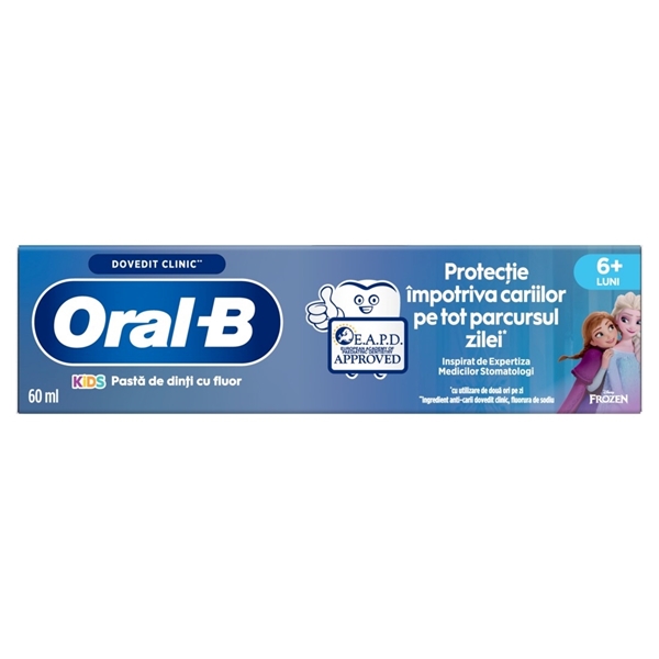Εικόνα από Oral-Β Οδοντόκρεμα Παιδική  Frozen +6μηνών 60ml