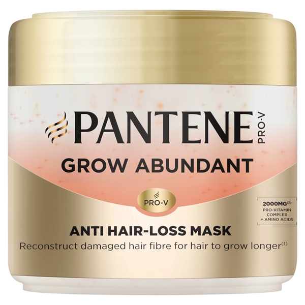 Εικόνα από Pantene Μάσκα Μαλλιών Κατά Της Τριχόπτωσης Grow Abundant Για Ταλαιπωρημένα Μαλλιά 300ml