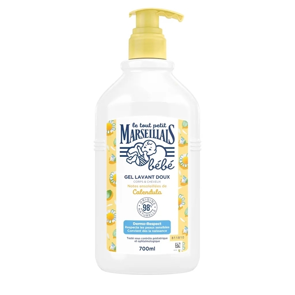 Εικόνα από Le Petit Marseillais Bebe Σαμπουάν & Αφρόλουτρο με Calendula 700ml