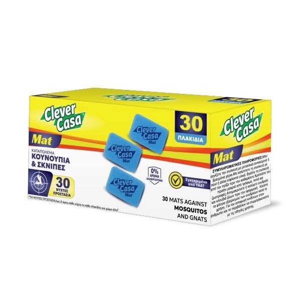 Εικόνα από Clever Casa Εντομοαπωθητικές Ταμπλέτες 30 Τεμ.