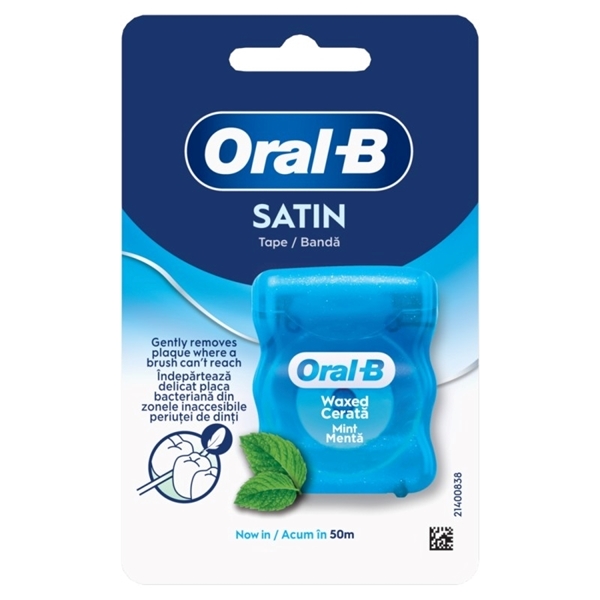 Εικόνα από Oral-B Oδοντικό Nήμα Satin Floss 50m