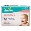 Εικόνα από Pampers Wipes Sensitive 2 Χ 80 Tεμαχίων