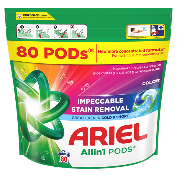 Εικόνα από Ariel Pods All in 1 Color 80 τεμαχίων