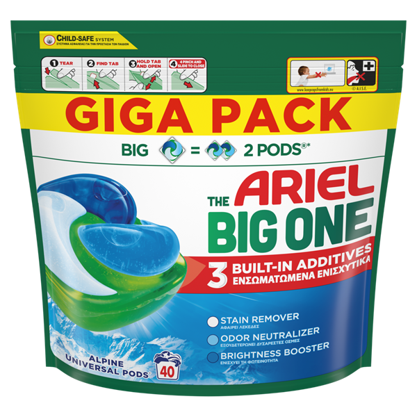 Εικόνα από Ariel Pods The Big One  40 τεμαχίων