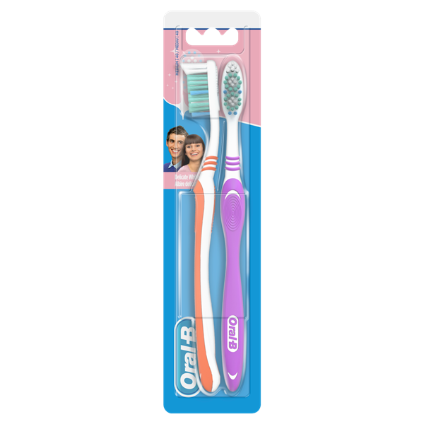 Εικόνα από Oral-B 123 Oδοντόβουρτσα Delicate Whitening 40 Mέτρια 2 Tεμάχια