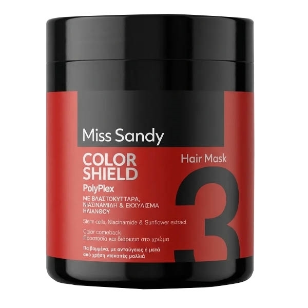 Εικόνα από Miss Sandy Polyplex Μάσκα Μαλλιών Color Shield 1000ml