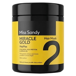 Εικόνα της Miss Sandy Polyplex Μάσκα Μαλλιών Miracle Gold 1000ml
