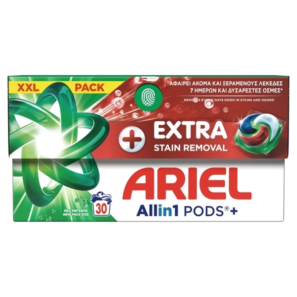 Εικόνα από Ariel Pods All in 1 Extra Clean 30 τεμαχίων