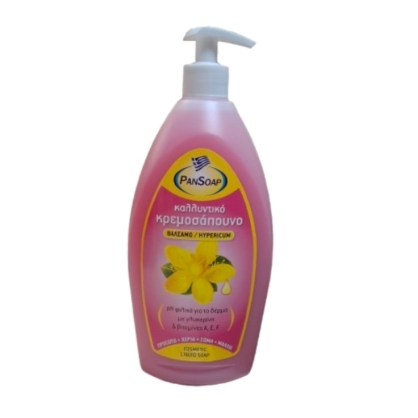 Εικόνα από PanSoap κρεμοσάπουνο βασλαμέλαιο 1LT