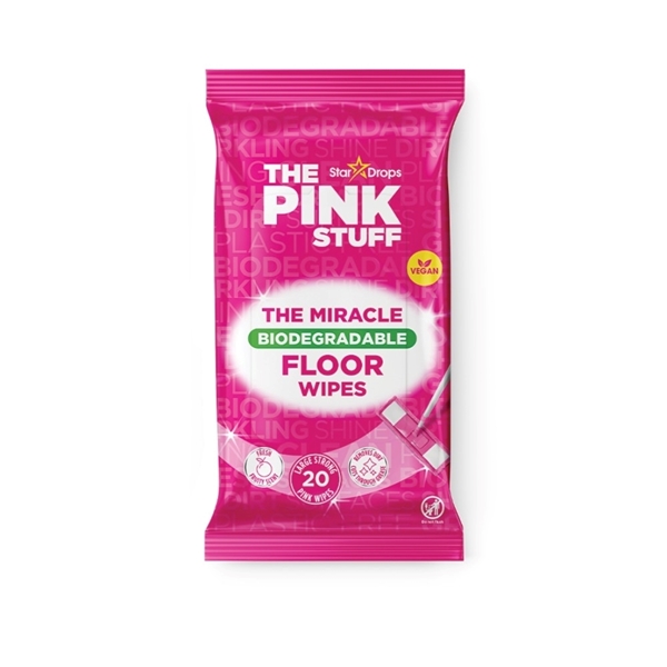 Εικόνα από Pink Stuff υγρά πανάκια πατώματος (Large Floor Wipes) – 20τεμ