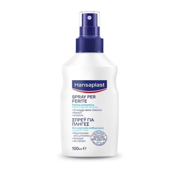 Εικόνα από Hansaplast Spray Αντισηπτικό για Καθαρισμό Πληγών 100ml