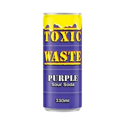 Εικόνα της Toxic Waste Sour Soda Purple 330ml (σταφύλι)