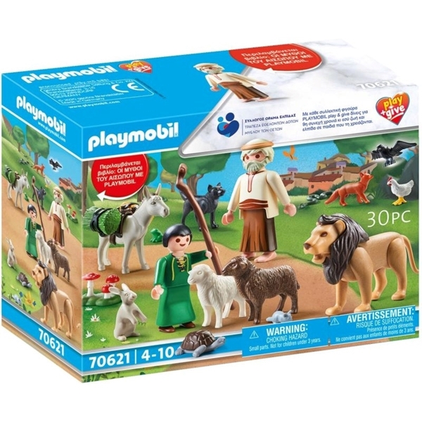Εικόνα από Playmobil History Play+Give Μύθοι Του Αισώπου για 4-10 ετών (70621)