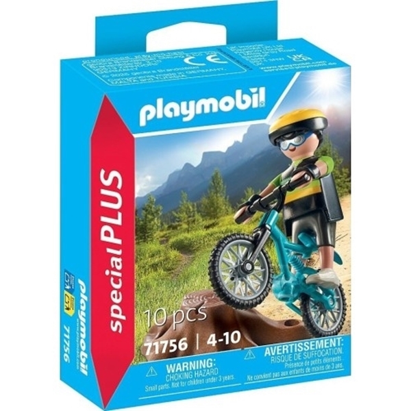 Εικόνα από Playmobil Special Plus Ποδηλάτης με Mountain Bike για 4-10 ετών (71756)