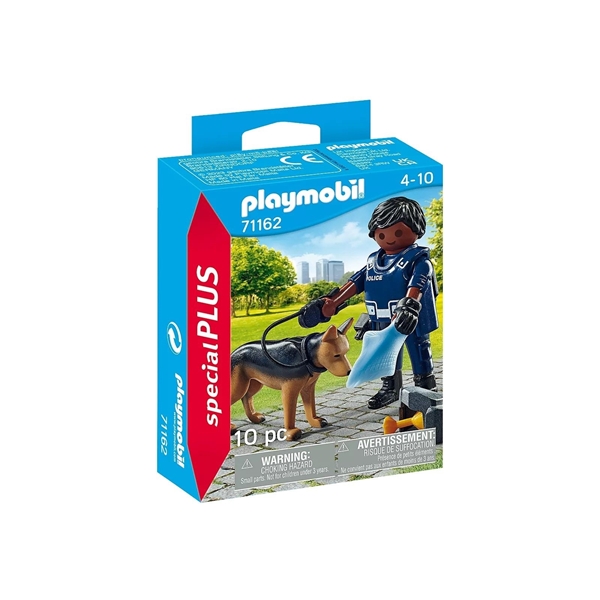 Εικόνα από Playmobil Special Plus Αστυνομικος Με Σκυλο-Ανιχνευτη 4-10 ετών (71162)