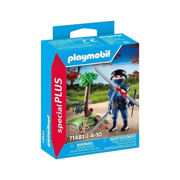 Εικόνα από Playmobil Special Plus Νιντζα Με Εξοπλισμό Μάχης 4-10 ετών (71481)