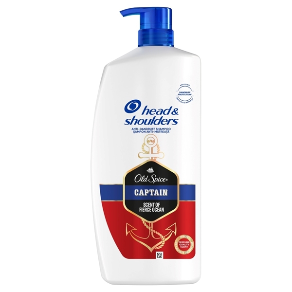 Εικόνα από Head & Shoulders Σαμπουάν Old Spice Captain Αντλία 800ml