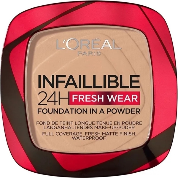 Εικόνα από L'Oreal Paris Infaillible 24H Fresh Wear Compact Foundation 120 Vanilla 9gr