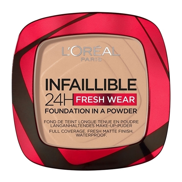 Εικόνα από L'Oreal Paris Infaillible 24H Fresh Wear Compact Foundation 130 True Beige 9gr