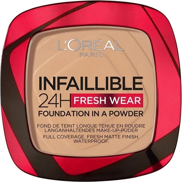 Εικόνα από L'Oreal Paris Infaillible 24H Fresh Wear Compact Foundation 140 Golden Beige 9gr