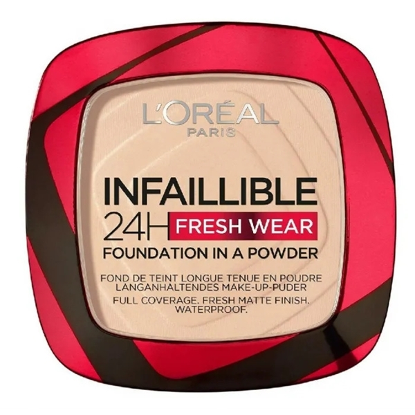 Εικόνα από L'Oreal Paris Infaillible 24H Fresh Wear Compact Foundation 20 Ivory 9gr