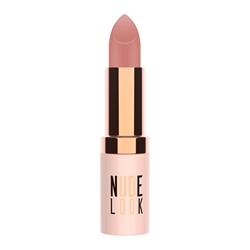 Εικόνα της Golden Rose Nude Look Perfect Matte Κραγιόν 01 Coral Nude 4.2gr