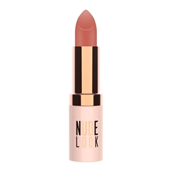 Εικόνα της Golden Rose Nude Look Perfect Matte Κραγιόν 02 Peachy Nude 4.2gr