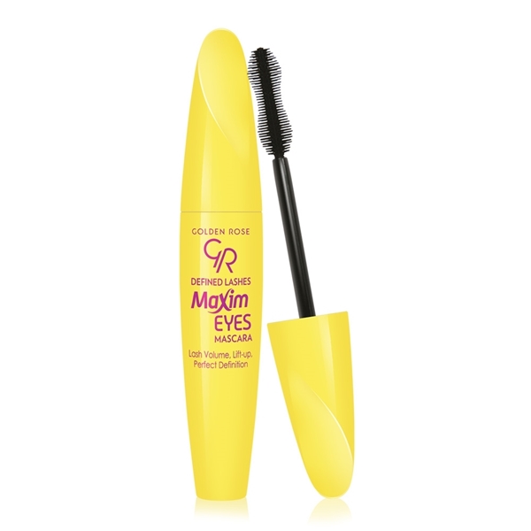 Εικόνα από Golden Rose Mascara Defined Lashes Maxim Eyes Black 9.3ml